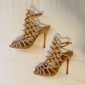 Schutz Juliana Caged Stiletto Sandal